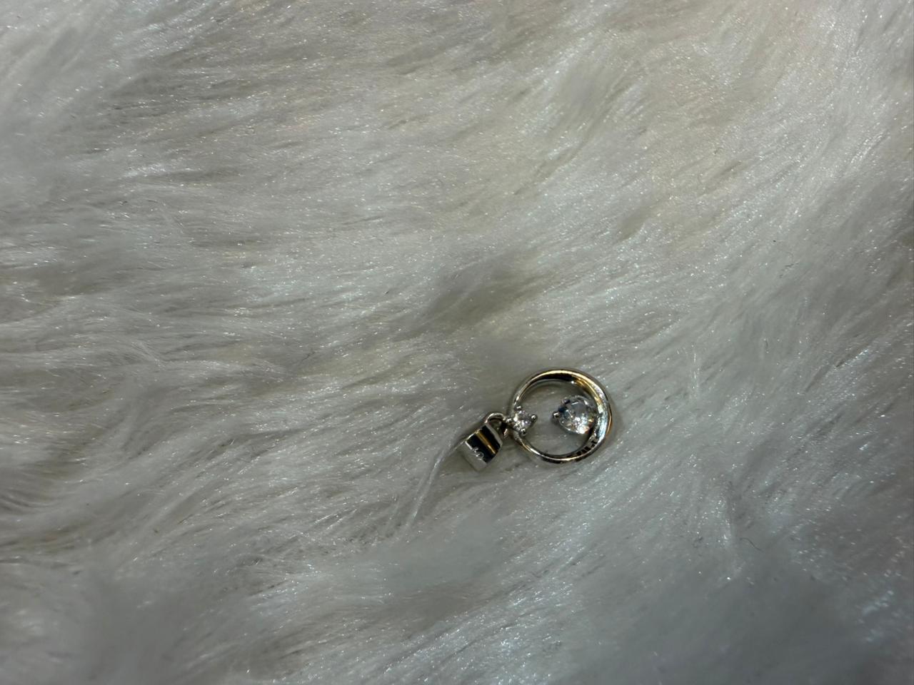 Dancing Stone Circle Pendant Necklace